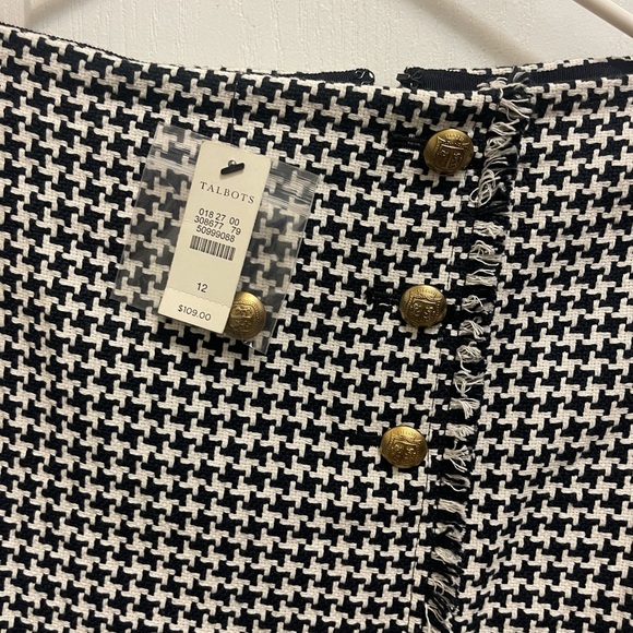 TALBOTS beautiful skirts new design brand new with tags Front with gold buttons - Picture 4 of 10
